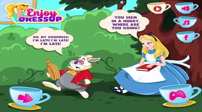 Алиса в Стране Чудес - Игра Мультик - Детские игры для детей - Игра видео