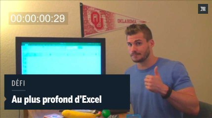 Atteindre la dernière rangée d'Excel