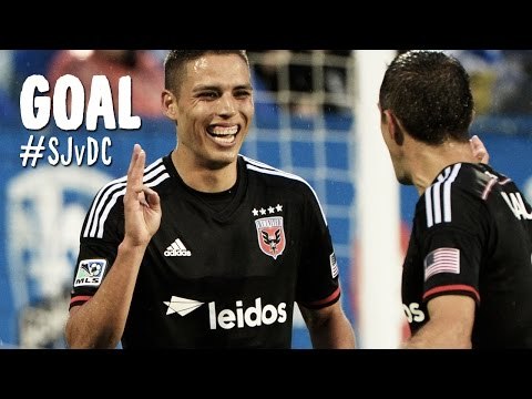 GOAL: Luis Silva pokes a Chris Rolfe cross far post | SJ Earthquakes vs. D.C. United