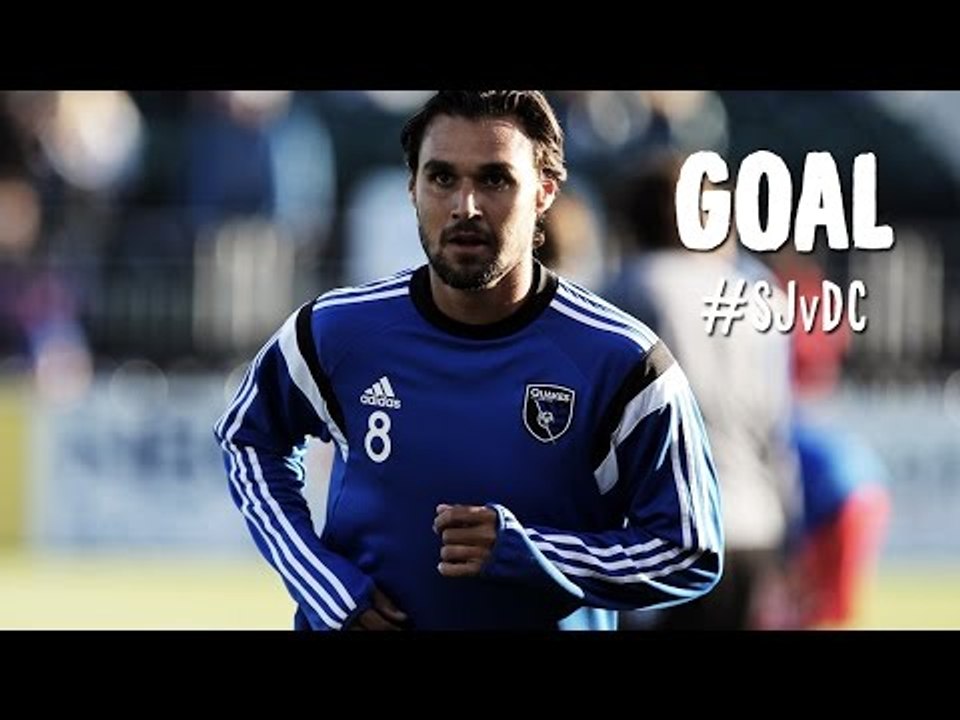 GOAL: Chris Wondolowski powers home the Quakes first |  SJ Earthquakes vs. D.C. United