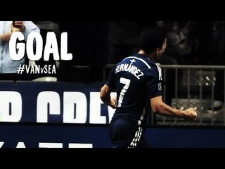 GOAL: Sebastian Fernandez rips in a knuckler | Vancouver Whitecaps vs. Seattle Sounders