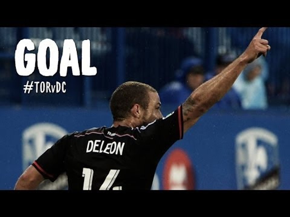 GOAL: Nick DeLeon strikes in a beauty to get D.C. on the board | Toronto FC vs. D.C. United