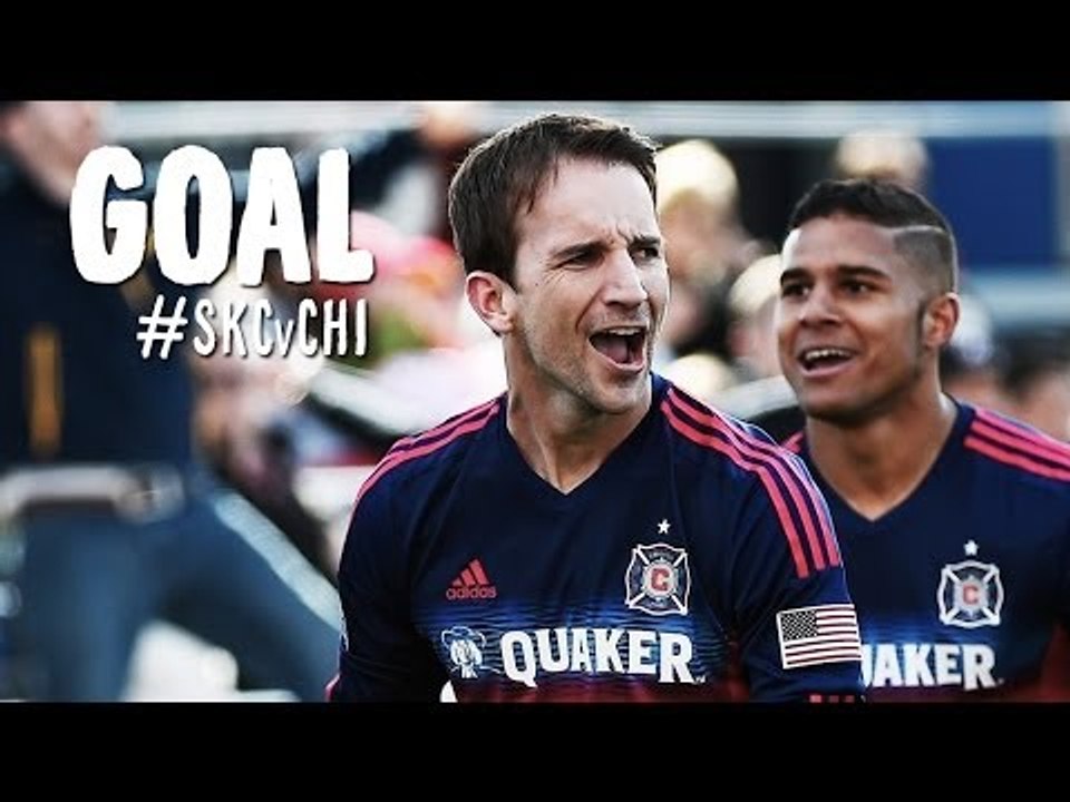 GOAL: Mike Magee cooly slots home to tie it up | Sporting Kansas City vs. Chicago Fire