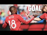 GOAL: Jermain Defoe one-on-one with Tally Hall from midfield | Toronto FC vs. Houston Dynamo