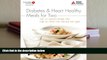 Read Online Diabetes and Heart Healthy Meals for Two American Diabetes Association For Ipad
