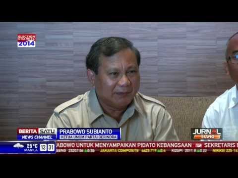 Prabowo Subianto: Saya Tidak Cocok Jadi Wakil Presiden