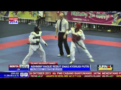 ISG 2013, Taekwondo Indonesia Sumbang 2 Emas