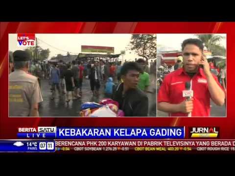 LIVE Kondisi Ratusan Rumah di Kelapa Gading Pasca Kebakaran