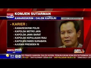 Dipilih SBY, Sutarman Jadi Calon Tunggal Kapolri
