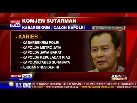 Dipilih SBY, Sutarman Jadi Calon Tunggal Kapolri
