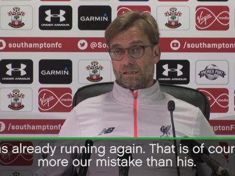 Klopp explains Sturridge note