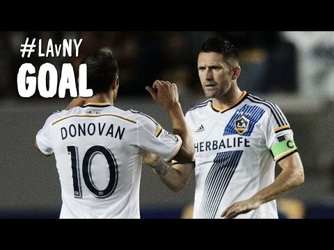 GOAL: Landon Donovan finds Robbie Keane who chips in a wondergoal