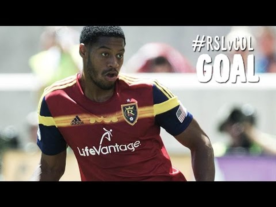 GOAL: Chris Schuler shakes his hips to deflect in RSL's third | Real Salt Lake v Colorado Rapids