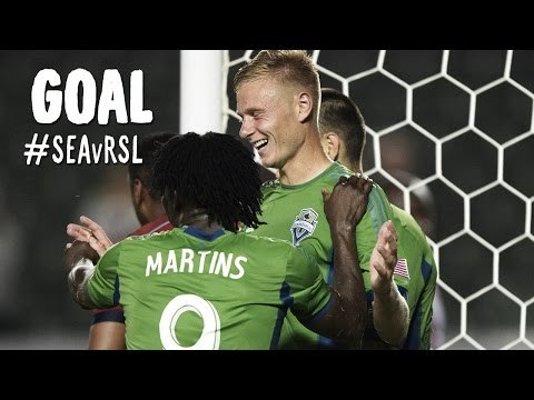 GOAL: Andy Rose pounces and blasts in the game winner | Seattle Sounders v Real Salt Lake