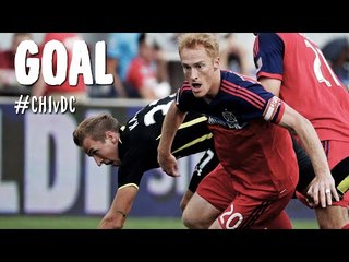 PK GOAL: Jeff Larentowicz capitalizes on a penalty | Chicago Fire vs. D.C. United