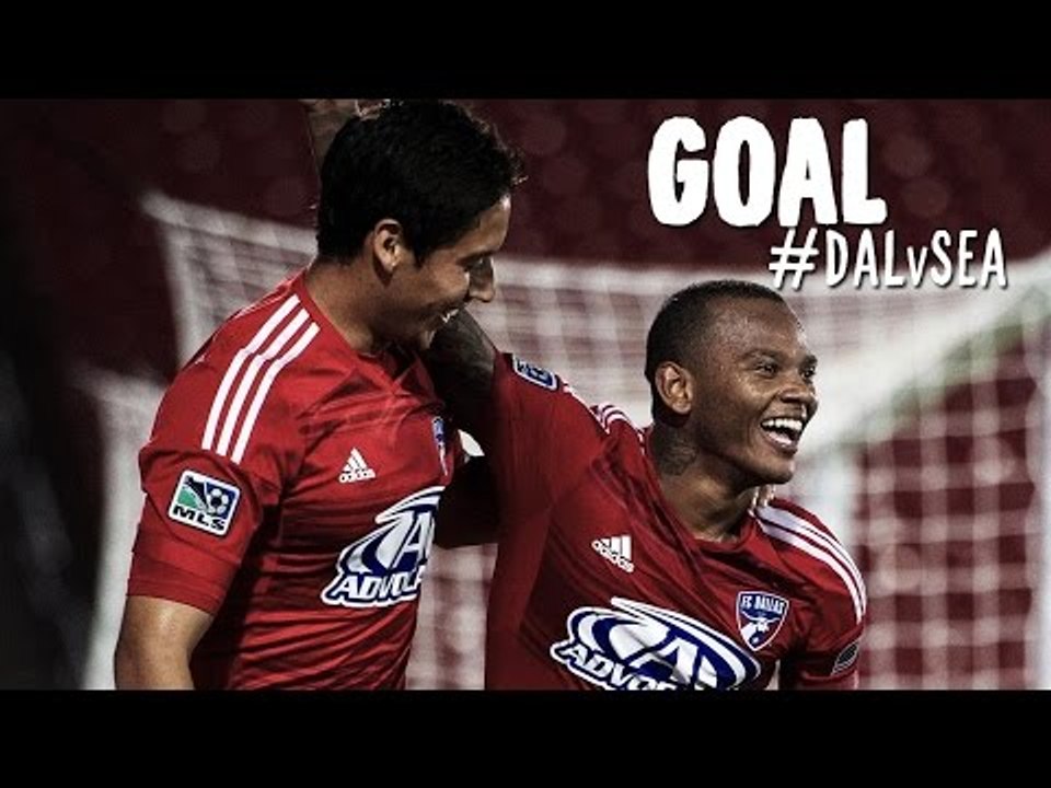 GOAL: David Texeira spins around the defense and powers one in | FC Dallas vs Seattle Sounders