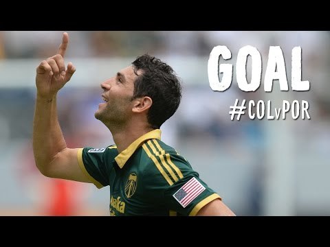 GOAL: Diego Valeri puts Timbers ahead just before the half