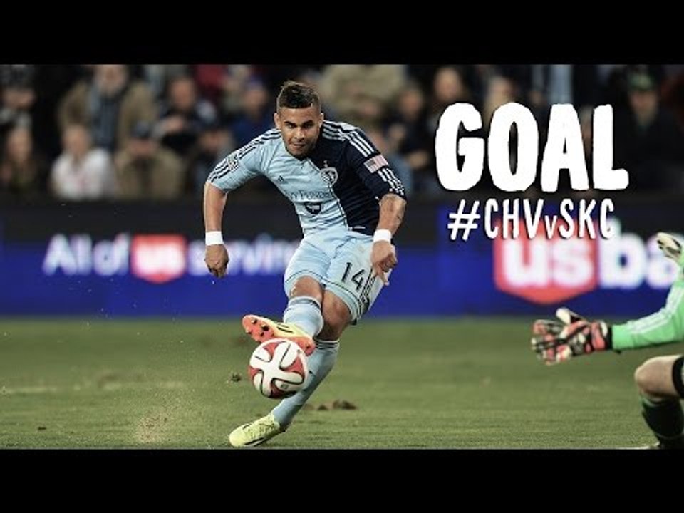 GOAL: Dominic Dwyer sets single season goal record for KC | Chivas USA vs Sporting Kansas City
