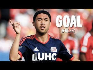GOAL: Lee Nguyen rifles one hard and low to the far post | NE Revolution vs. Sporting KC