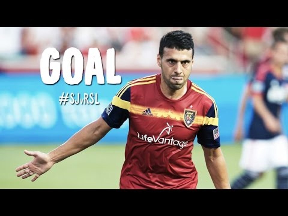 PK GOAL: Javier Morales converts from the spot | San Jose Earthquakes vs. Real Salt Lake
