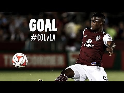 GOAL: Edson Buddle heads home his 100th career goal | Colorado Rapids v LA Galaxy