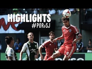 HIGHLIGHTS: Portland Timbers vs. San Jose Earthquakes | September 7, 2014