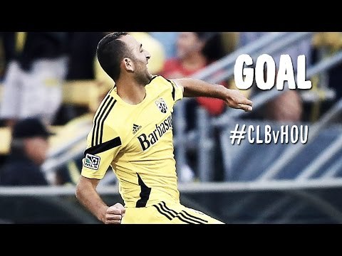 GOAL: Justin Meram cuts back and scores over the top of Hall | Columbus Crew v Houston Dynamo