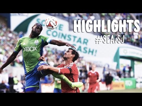 HIGHLIGHTS: Seattle Sounders vs San Jose Earthquakes | August 20, 2014