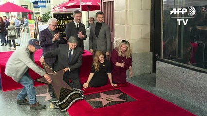 American actress Amy Adams gets a Hollywood star