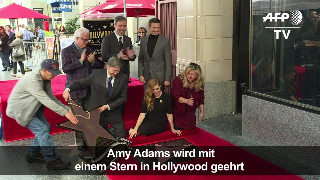 Amy Adams bekommt ihren Stern in Hollywood