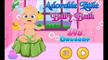 Adorable Little Baby Bath Video Play-The New Baby Caring Game
