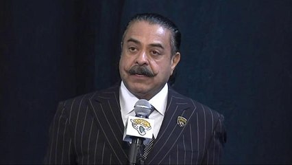 Jaguars owner Shahid Khan introduces new head coach Doug Marrone