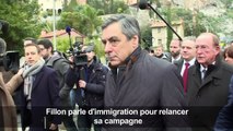 Fillon parle d'immigration pour relancer sa campagne