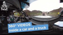 360° Videos - Inside Sotnikov and Lavieille's vehicles - Dakar 2017