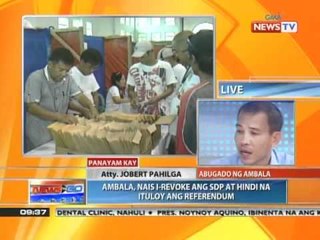 News to Go - Panig ng samahan ng mga magsasaka ng Hacienda Luisita sa pagbasura ng SC sa SDP