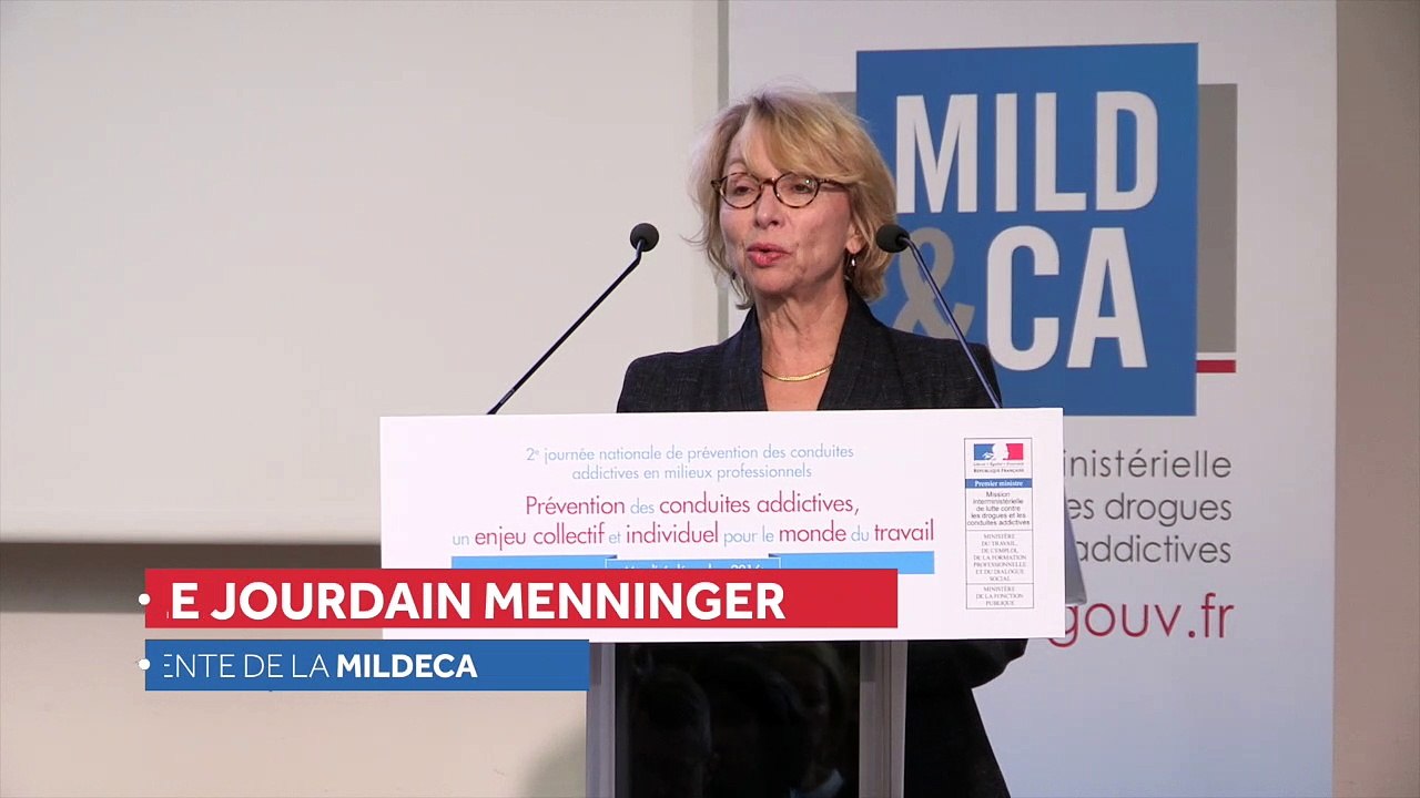 2ème journée nationale de prévention des conduites addictives en milieux professionnels, 6 décembre 2016 – Mot d’accueil par Danièle Jourdain Menninger, présidente de la MILDECA