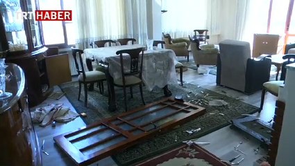 Sinir krizi geçiren eski iş adamı kendisini eve kilitledi