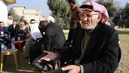 Irak: visite du CICR dans un camp de déplacés