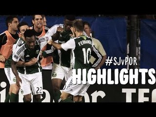 HIGHLIGHTS: San Jose Earthquakes v Portland Timbers | October 4, 2014