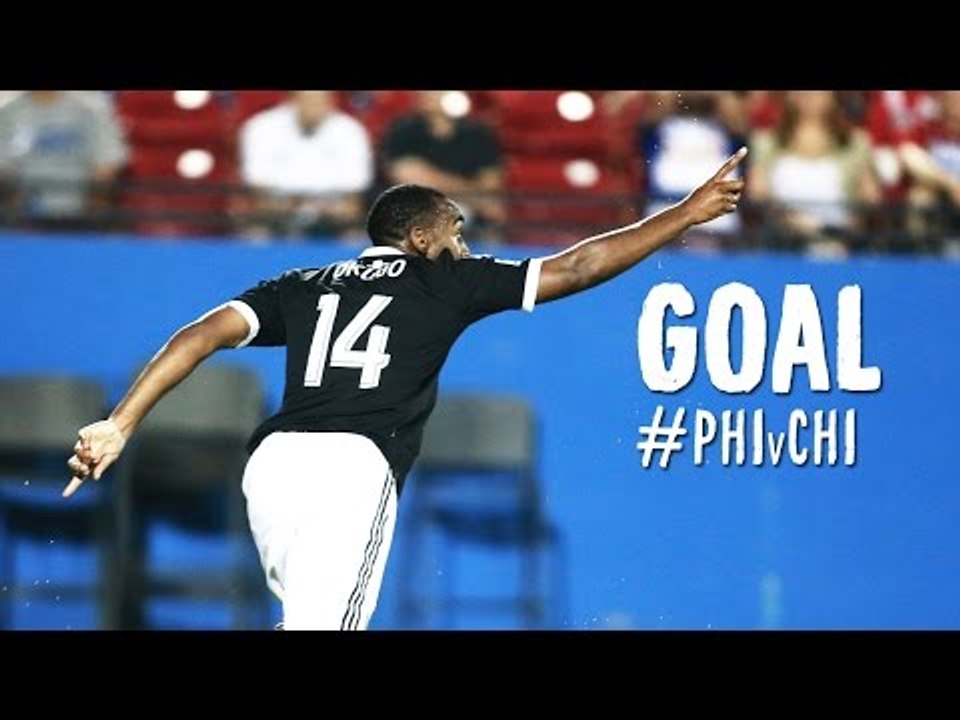 GOAL: Amobi Okugo gives the Union a late game lead | Philadelphia Union vs. Chicago Fire