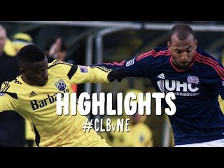 HIGHLIGHTS: Columbus Crew vs. New England Revolution | November 1, 2014
