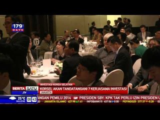 Korsel Akan Tandatangani 7 Kerjasama Investasi di Indonesia