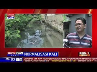 Kondisi Kali Pademangan Masih Kotor