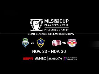MLS Conference Championships HERE | 2014 MLS Cup Playoffs Presented by AT&T