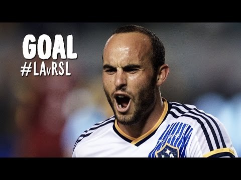 GOAL: Landon Donovan one-touch magic gets him a hat trick | LA Galaxy vs. Real Salt Lake