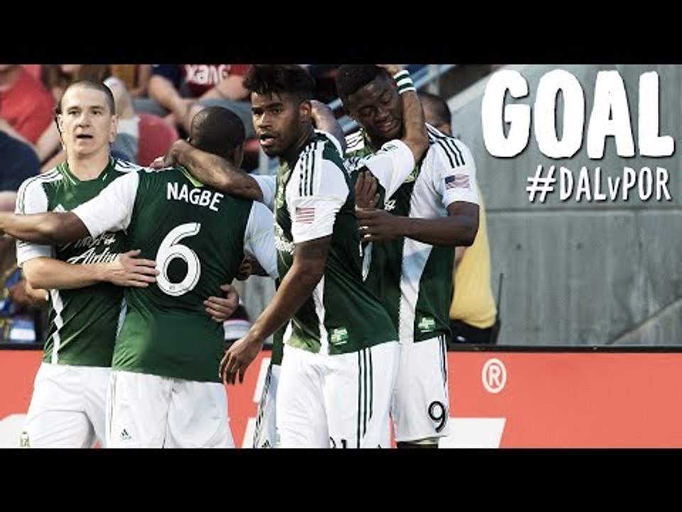 GOAL: Darlington Nagbe gives Portland the lead before half | FC Dallas vs. Portland Timbers