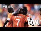 GOAL: Omar Cumming’s glancing header gives the Dynamo the lead | Chicago Fire  vs. Houston Dynamo
