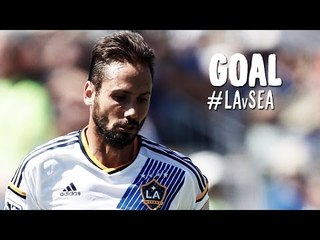 GOAL: Marcelo Sarvas spectacularly blasts it in from distance  | LA Galaxy vs. Seattle Sounders