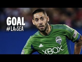 GOAL: Clint Dempsey steps up and sends it in off a cross | LA Galaxy vs. Seattle Sounders