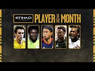 Etihad Airways Player of the Month Nominees: October